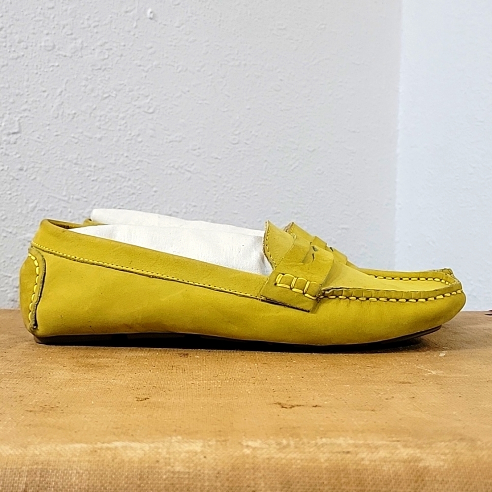 TRADD Lime Green Driving Shoe Moccasin